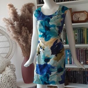 Apt. 9 floral office summer dress P1604